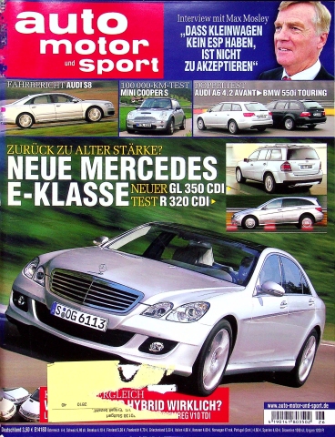 Deckblatt Auto Motor und Sport (26/2005)